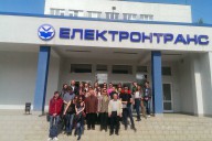 Visitors to «Electrontrans» – the students of Iv. Franko Lviv National University